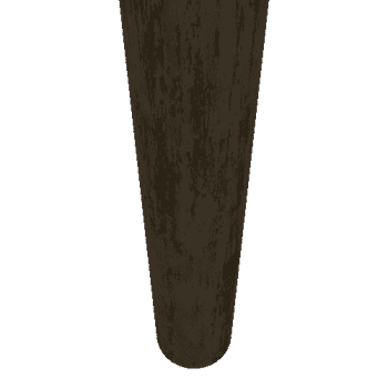 Sharp Round Wooden Pillar {2} 1M 4